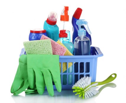 Fast stain removal methods for fabric and flooring